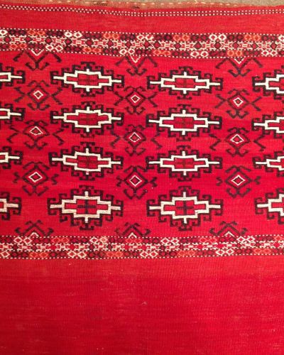 Handwoven Turkmen Artistry