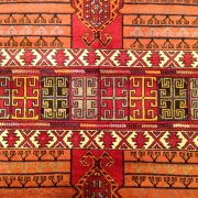 Elegant Turkmen Wool Rug