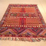Elegant Turkmen Wool Rug